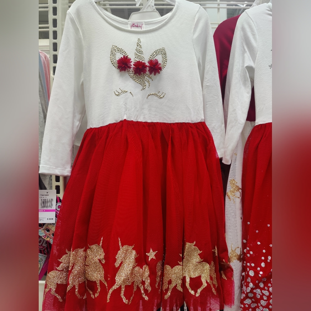 Girls Christmas dress
